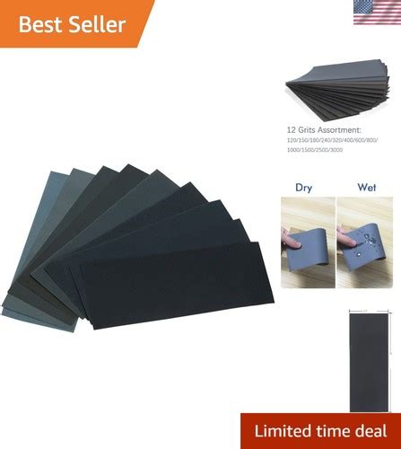 Versatile Sandpaper Set With 21 Wet Dry Sheets Coverin... - balustradellc