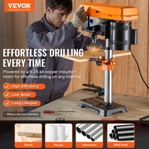 VEVOR 750W 2800RPM Table Top Drill Hollow Caulking Machine with Chisel ... - balustradellc