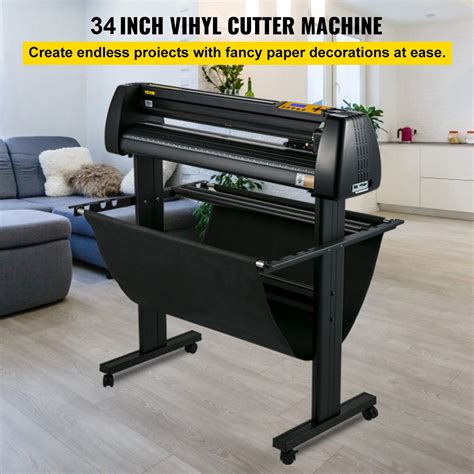 VEVOR Vinyl Cutter 34Inch Bundle, Vinyl Cutter Machine Manual Vinyl