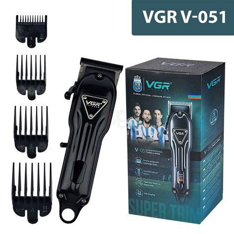 VGR V-051 Professional Hair Clipper, Salon Trimmer for men, Digital ... - balustradellc