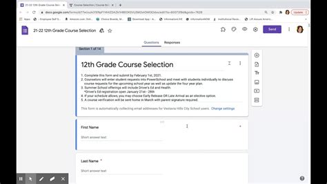 VHHS 20192020 Course Selection Tutorial YouTube