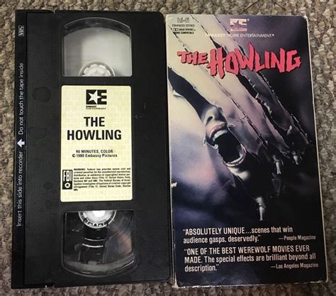 VHS — THE HOWLING - Like IGS eBay