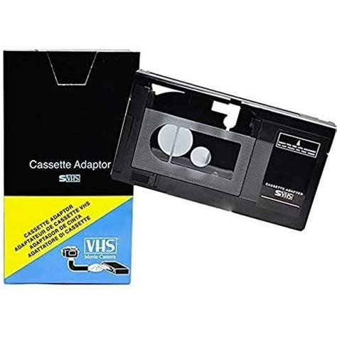 VHS - C MOTORIZED CASSETTE ADAPTER CAMCORDER …