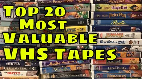 VHS Tapes Worth Money Work + Money