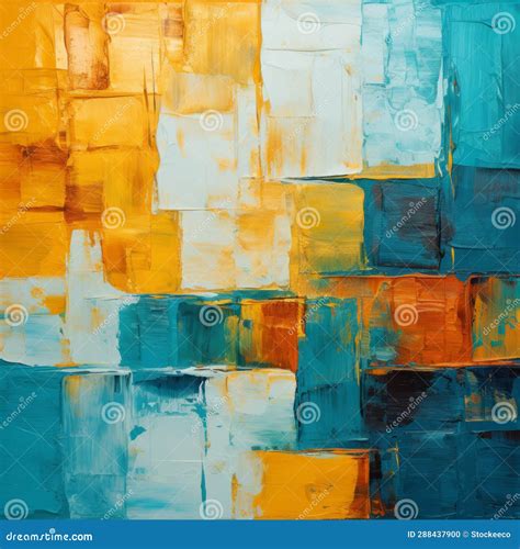 Vibrant Color Block Art | Colorful Abstract Square Painting - Etsy - muktibox.com