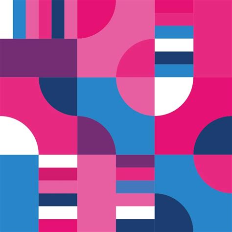 Vibrant Color Block Pattern - muktibox.com