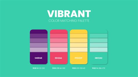 Vibrant Color Palettes - ColorDrop - muktibox.com