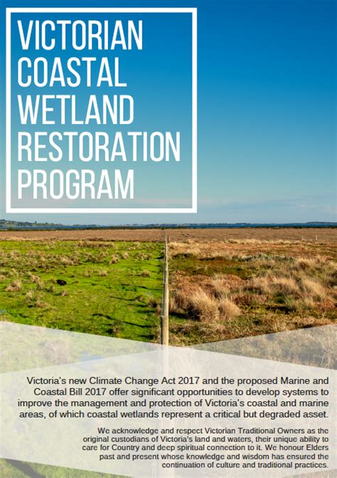 Victorian Coastal Wetland Restoration Program - ArcGIS … - wintechmobiles.com