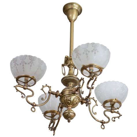 Victorian Gas Chandelier - 9 For Sale on 1stDibs - wintechmobiles.com