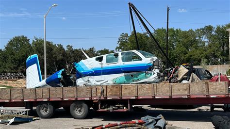 VIDEO: Damaged plane removed from Georgetown duplex after weekend crash
