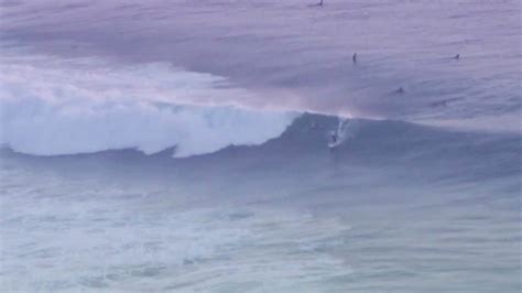 VIDEO: Daring surfers catch massive waves amid high surf warning