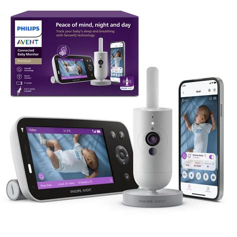 Video baby monitor: inch Screen TwoWay Audio Feeding