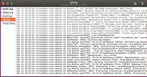 Viewing and monitoring log files | Ubuntu - coolestguyplanet.net