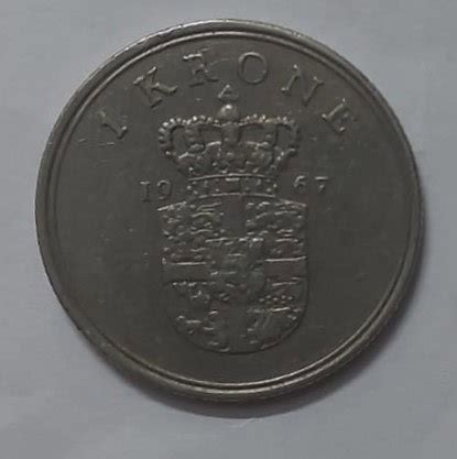 Vintage 1967 Denmark 1 Krone Sliver Coin - eBay - balustradellc