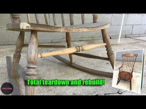 Vintage Boston Rocking Chair Repair and Restoration - muktibox.com