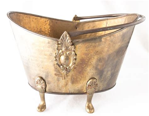 VINTAGE BRASS COAL SCUTTLE BUCKET HANDMADE In India …