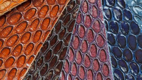 Vintage exotic leathers require experience, precision, and respect for ... - muktibox.com