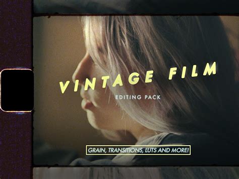 Vintage Film Editing Pack (Grain, Transitions, … - balustradellc