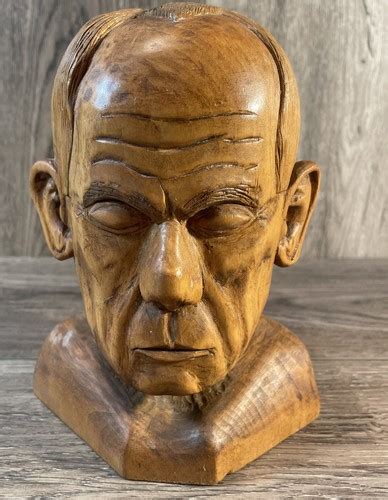 Vintage Hand Carved 7.6" Wood Family Sculpture, Abstract Parent - muktibox.com