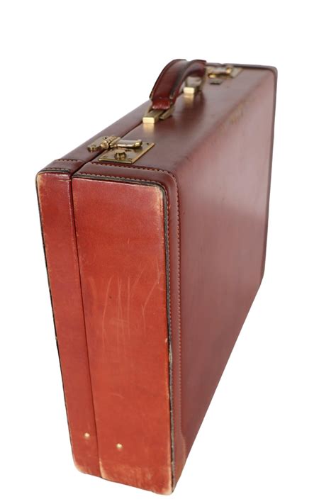 Vintage Hard Leather Briefcase for sale | eBay - balustradellc