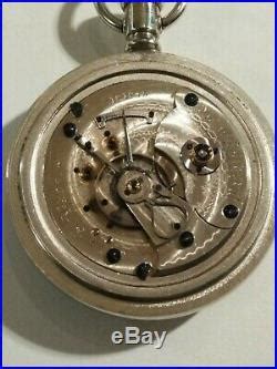 VINTAGE J. KARR PRIVATE LABEL FANCY LADIES SWISS JEWELLED POCKET WATCH ...