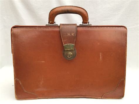 Vintage Leather Briefcase - Made In USA | Buffalo … - balustradellc