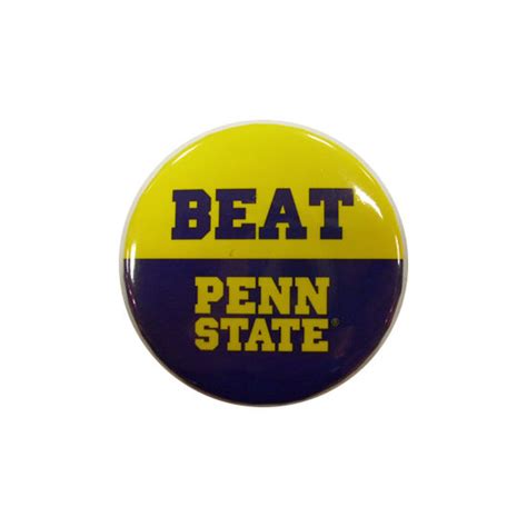 VINTAGE MICHIGAN UNIVERSITY BEAT PENN STATE FUSSBALL …