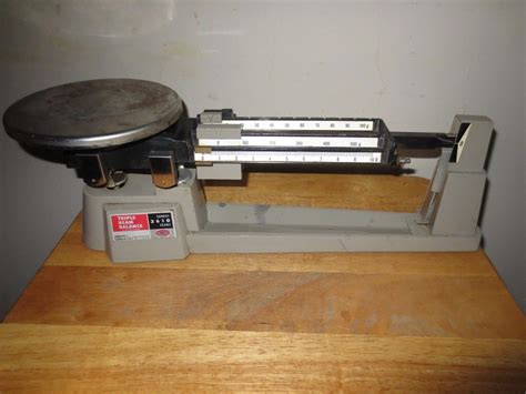 Vintage Ohaus Triple Beam Balance Scale - balustradellc