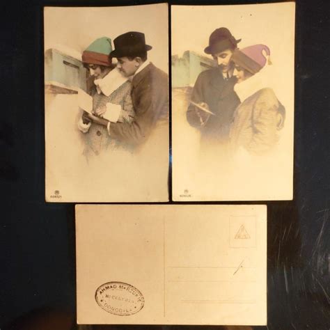 Vintage Postcard Kuno 1930 Kartu Pos Jadul Original - balustradellc