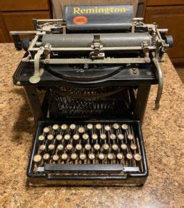 Vintage Remington Typewriter Models: Value And Price Guide - balustradellc