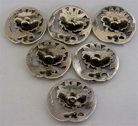 Vintage Sterling Silver Buttons for sale | eBay - balustradellc