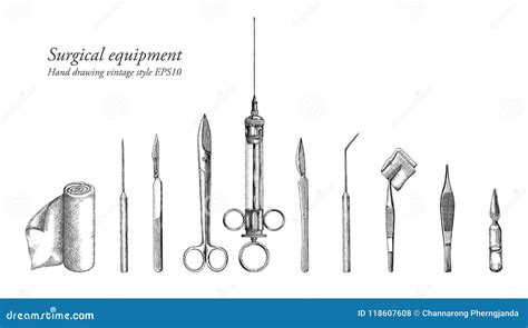 Vintage Surgical Tools Illustration - wintechmobiles.com