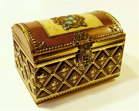 Vintage Treasure Chest - Etsy - balustradellc