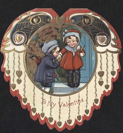 Vintage Valentine Greeting Cards - Etsy - muktibox.com