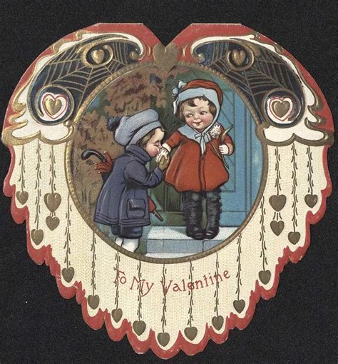 Vintage Valentines Day Cards - Etsy - muktibox.com
