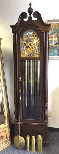 Vintage- Herschede-Grandfather Clock Grid Iron-Pendulum Rod- - balustradellc