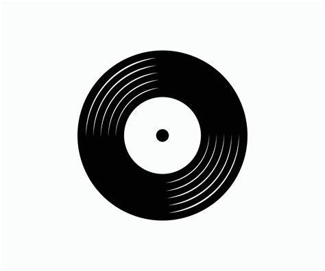 Vinyl Record Logo Vector vectors - Shutterstock - muktibox.com