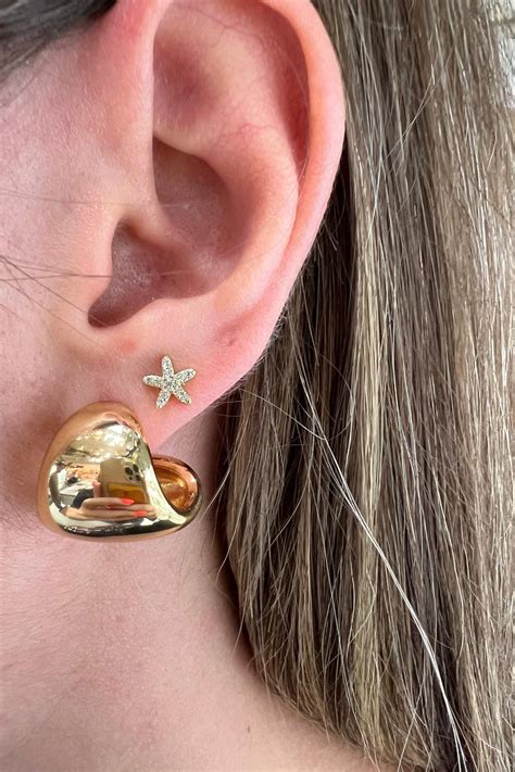 VIP 14K Mini Kaplan Küpe. 