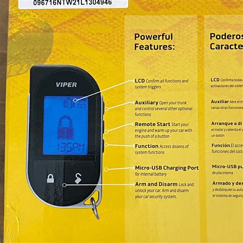 VIPER 5706V LCD 2-Way Security + Remote Start System - balustradellc