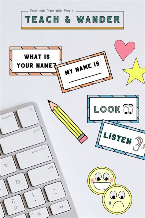 VIPKID Props VIPKID Printable Classroom Basics Printable Etsy