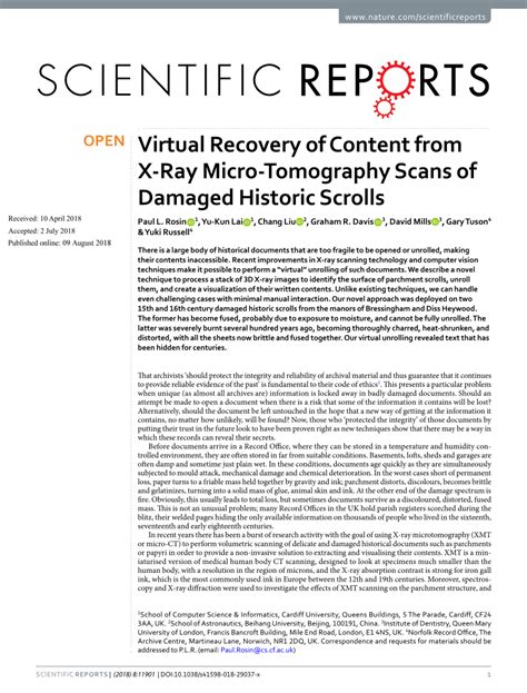 Virtual Recovery of Content from X-Ray Micro-Tomography Scans of ... - muktibox.com