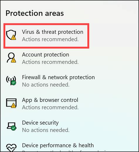 Virus and Threat Protection in the Windows Security App - balustradellc