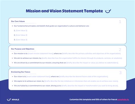 Vision Statement Template + 47 Vision Statement … - balustradellc