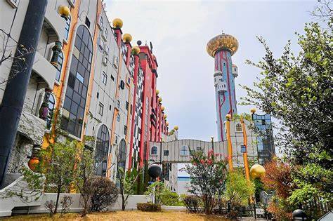 Visit Hundertwasser's waste incineration plant, the Maishima Plant ... - raincitystudios.com
