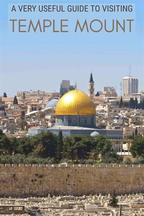 Visiting the Temple Mount and Dome of the Rock - wintechmobiles.com