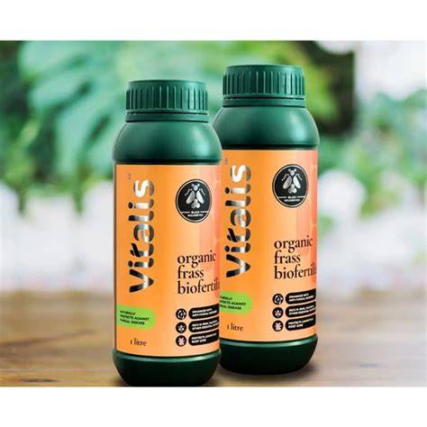 Vitalis Organic Frass biofertilizer 1L - organic foliar … - raincitystudios.com