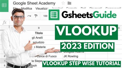 VLOOKUP Google Sheets - YouTube