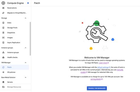 VM Manager Compute Engine Documentation Google Cloud