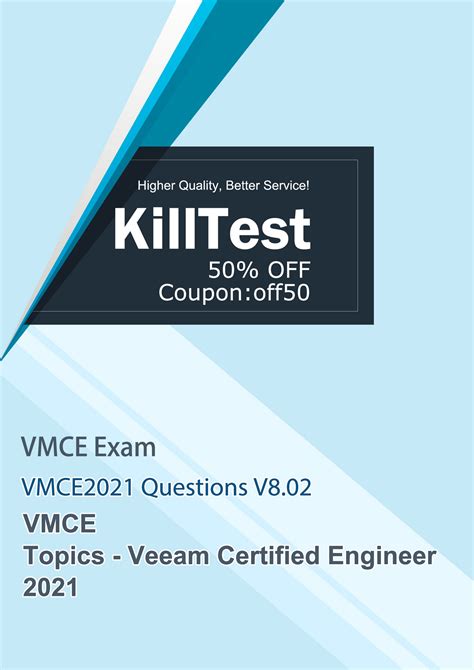 VMCE2021 Exam Simulations