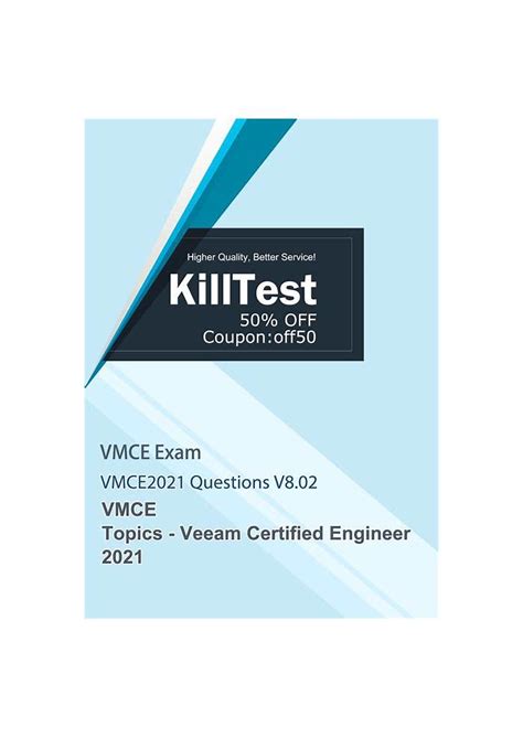 VMCE2021 PDF Testsoftware